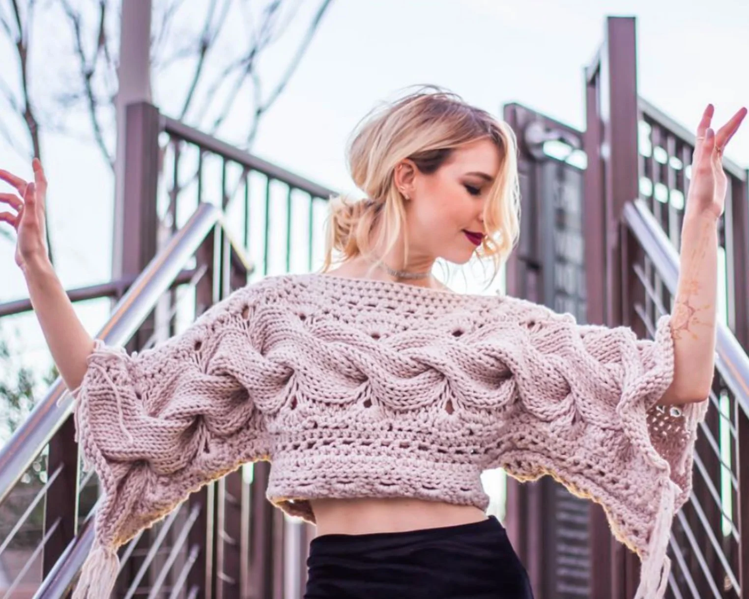 The Wings Sweater — Namaste & Crochet Makers